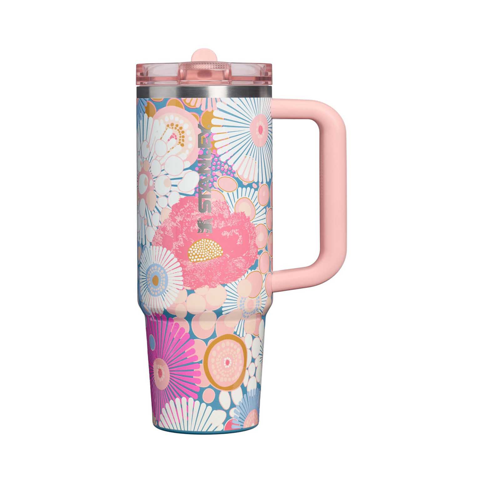 Stanley The Quencher Protour Flip Straw Tumbler 30oz Sorbet Wildflower